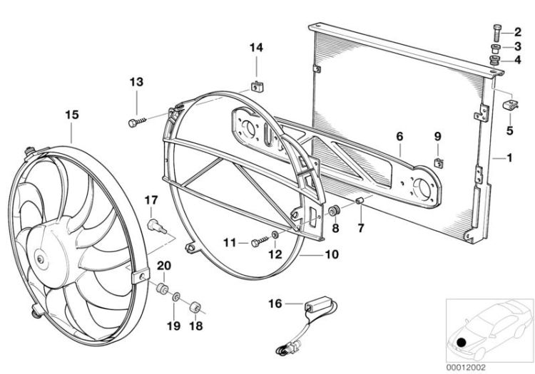 Climate capacitor/additional blower ->1133239