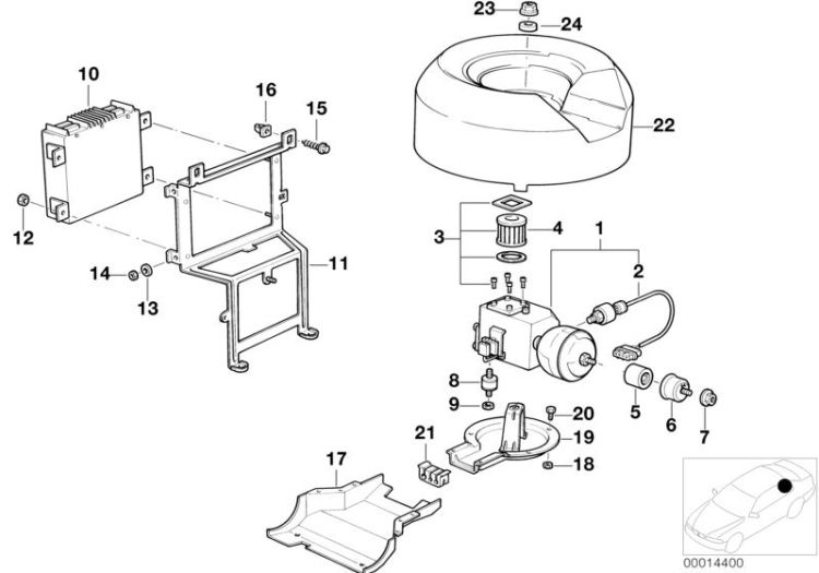 AHK/Druckspeicher/Steuergerät/Anbauteil ->