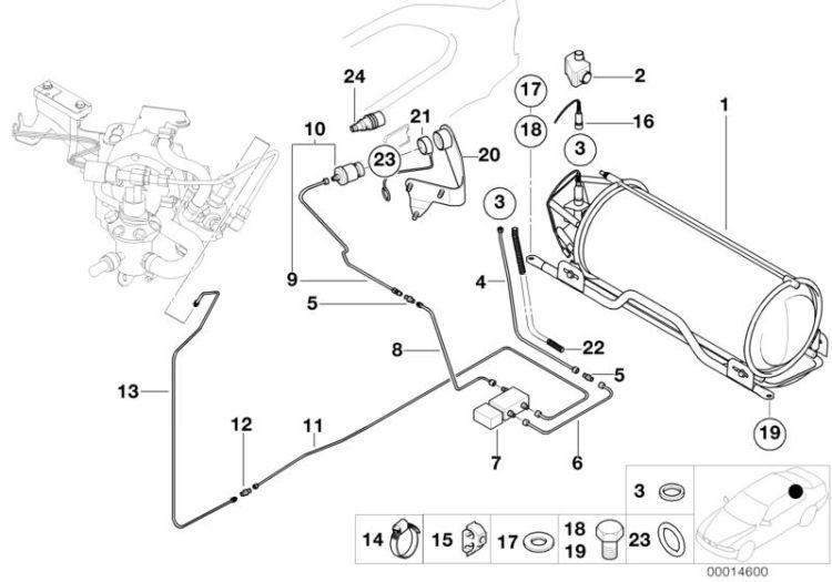 Gas bottle/pressure tubeing ->47195610514