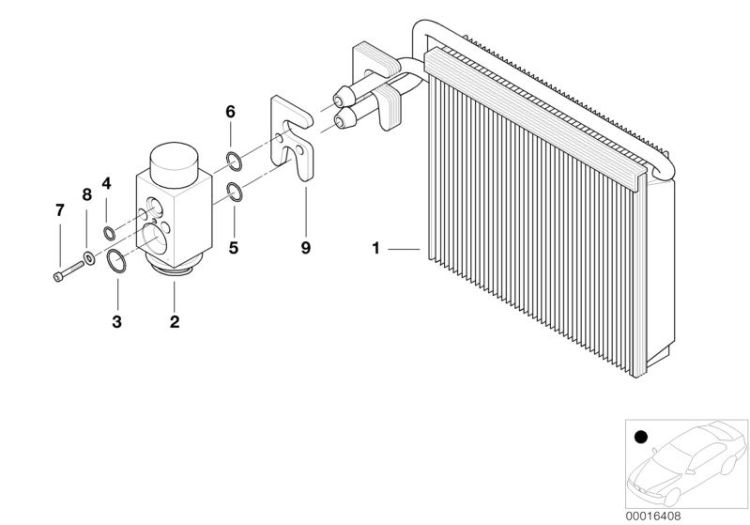 Verdampfer / Expansionsventil ->47600640819