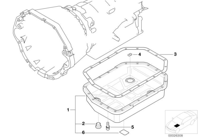 A5S440Z oil pan ->47327241288