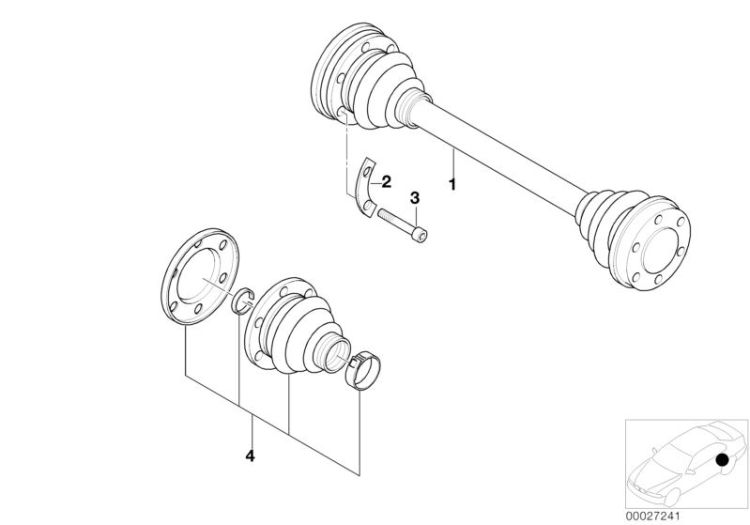 Output shaft ->