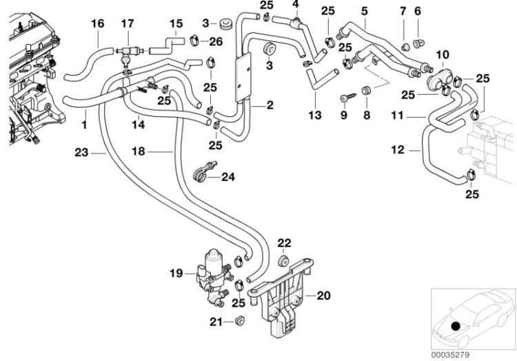 Water valve/Water hose ->47536640970