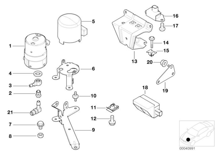 DSC Vorladepumpe/Sensoren/Anbauteile ->47603340958