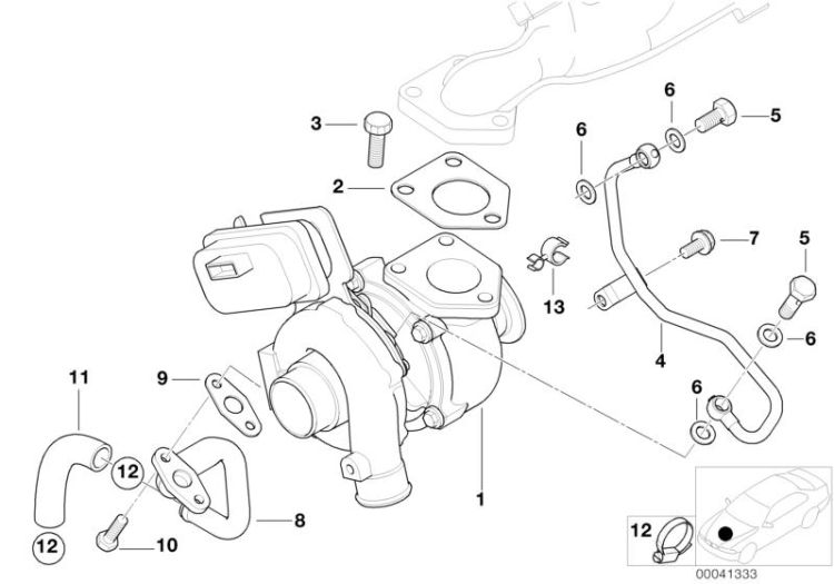 Turbo charger with lubrication ->47515112734