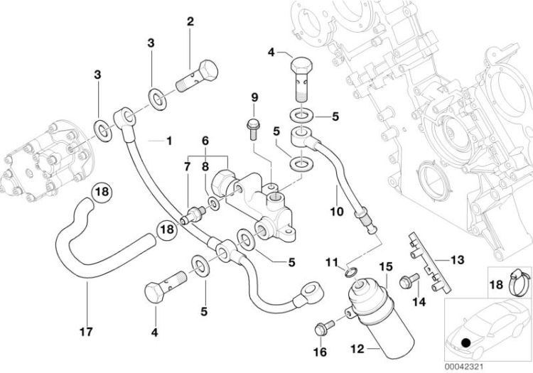 VANOS cylinder head mounting parts ->47550112646