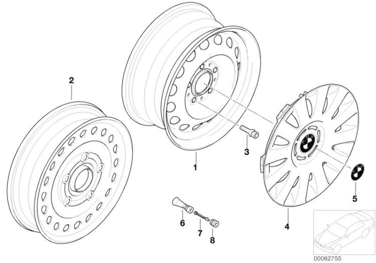 Steel rim styl.12 ->47600360521