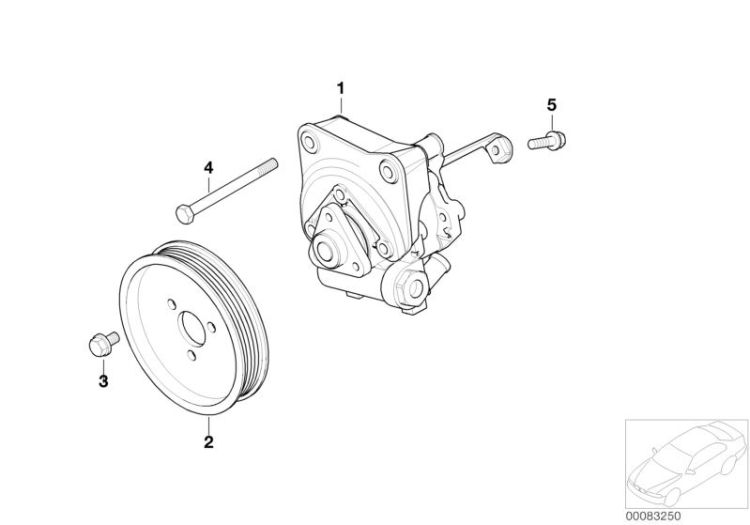 Power steering pump ->47606321250