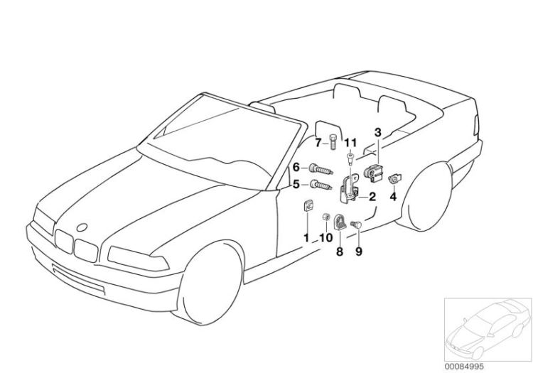 Türfenstermechanismus vorn ->