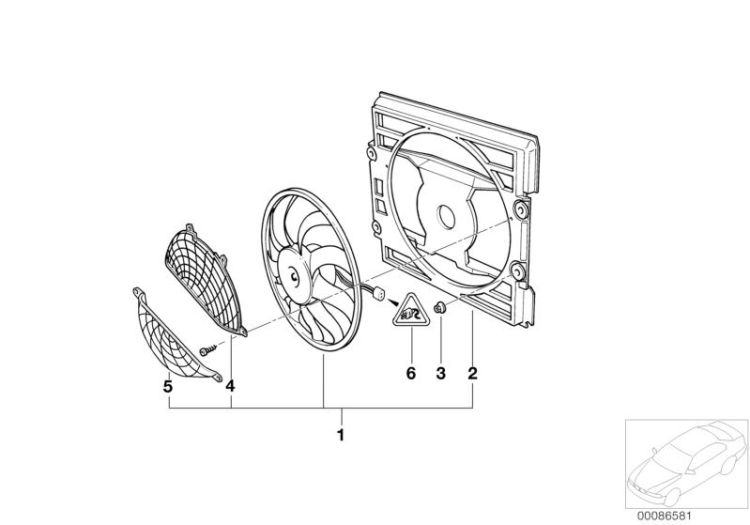 Buse de radiateur, numéro 02 dans l'illustration