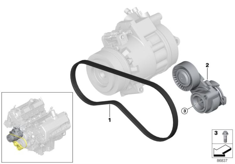 Belt Drive Climate Compressor ->47756113262