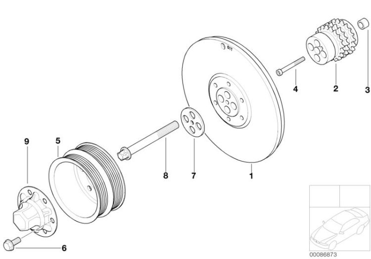 Belt Drive-Vibration Damper ->47387111263