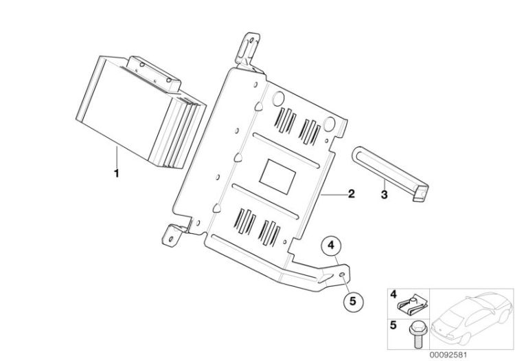 Amplifier / bracket ->47750651313