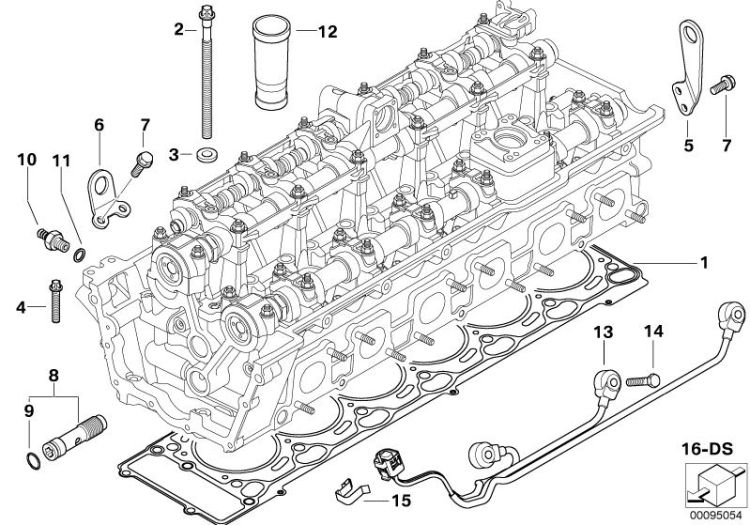 Cylinder head attached parts ->47776113354