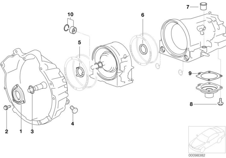 A4S 270R/310R mounting parts/gaskets ->47367241298