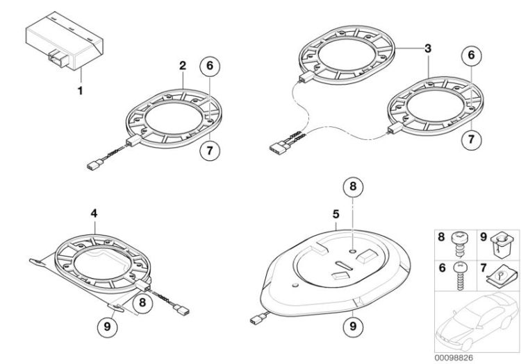 Control unit/antennas passive access ->47771611562