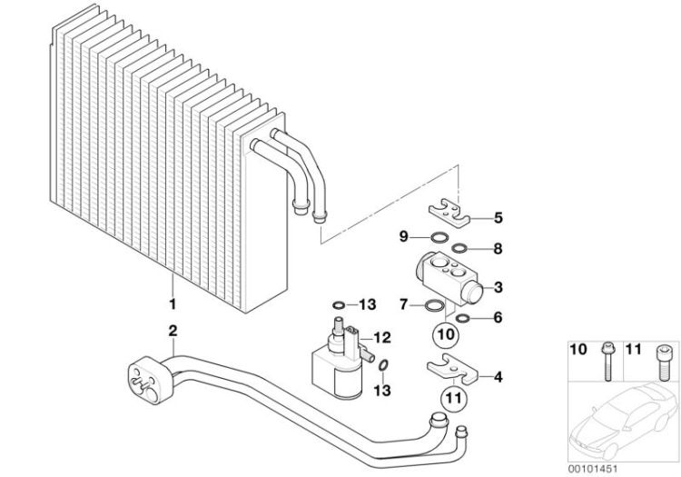 Evaporator / Expansion valve ->47771641248