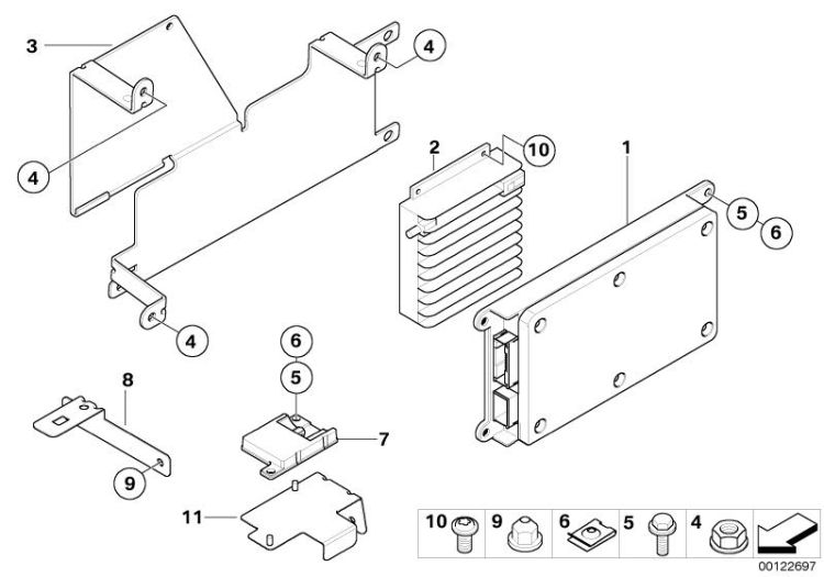 Component parts SA 639 / SA 640 boot ->47600840666