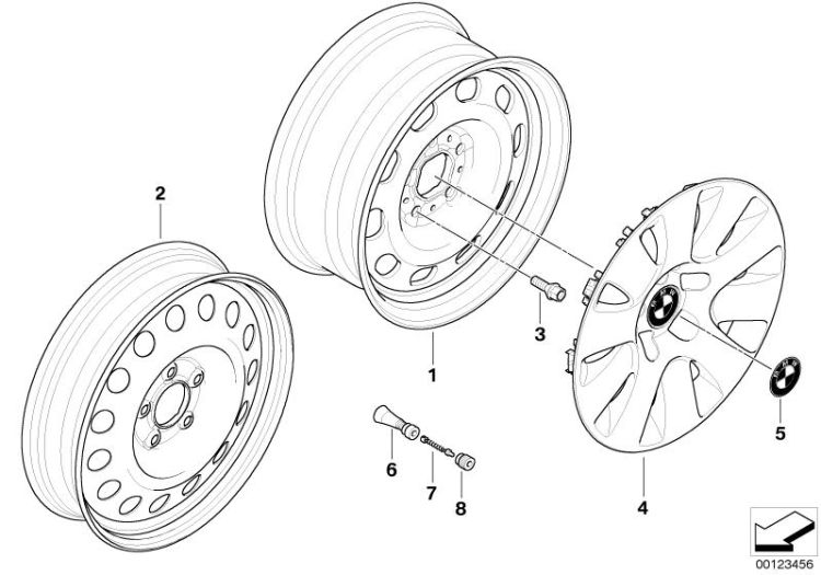 Steel rim styl.12 ->47750360889