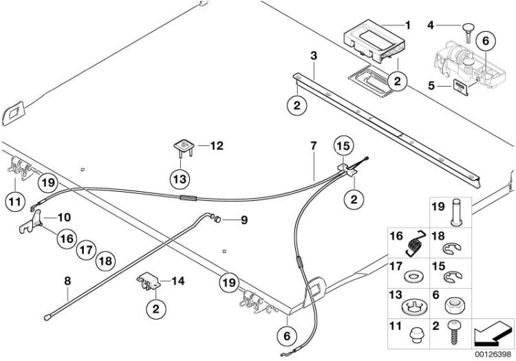 Single parts f Pull-out loading floor ->47738514159