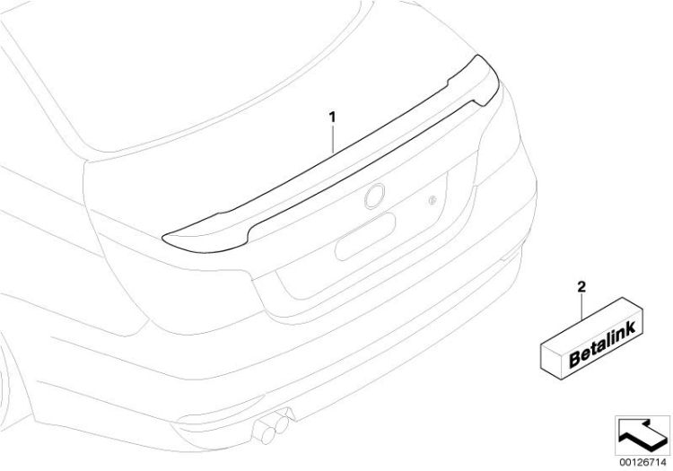 M Performance Heckspoiler ->