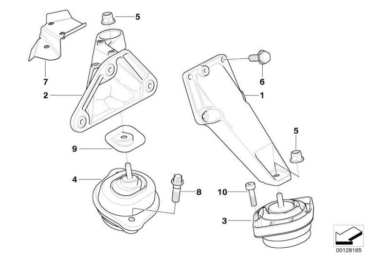 Engine Suspension ->47790220095