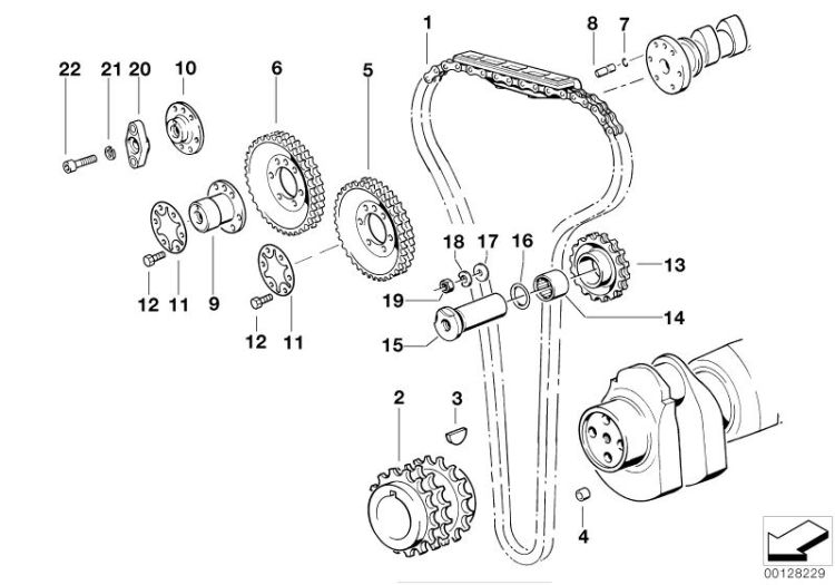 Timing and valve train-timing chain ->47387111264
