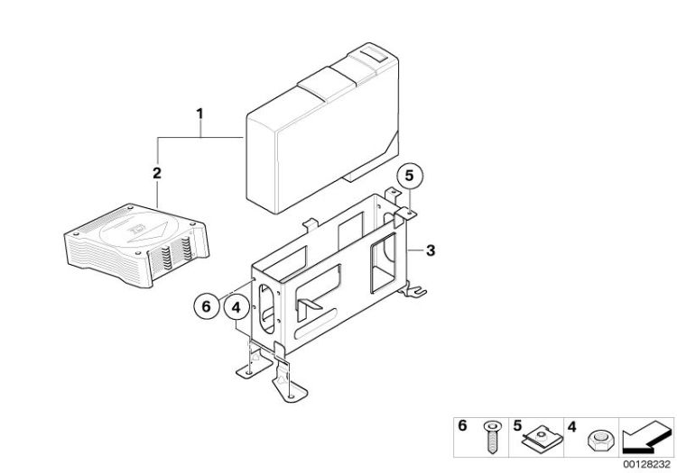 CD Changer/Bracket ->47789651363