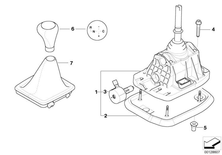 Gear shifting Steptronic, SMG ->47604250313