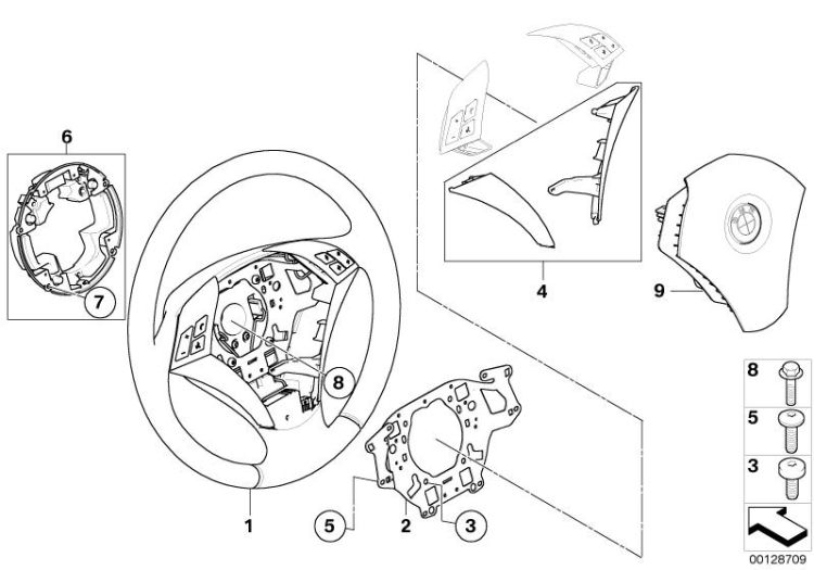 Lenkrad Airbag-Smart Multifunktion ->47750321436