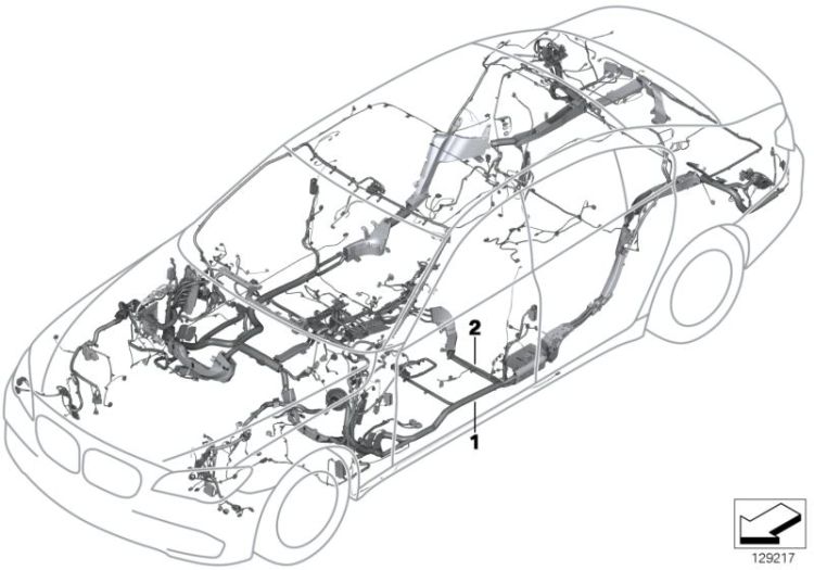 Main wiring harness up to 03/2005 ->47507513675