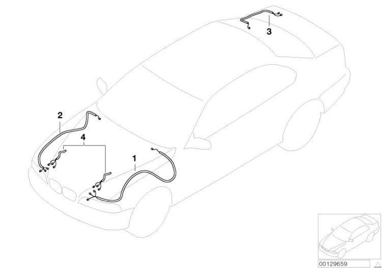 Repair cable main cable harness ->47795514931