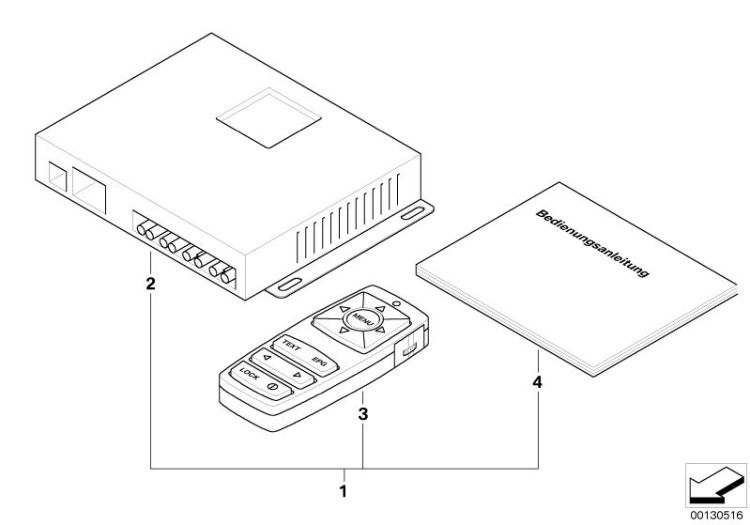 Nachrüstsatz Settop-Box ->47750651351