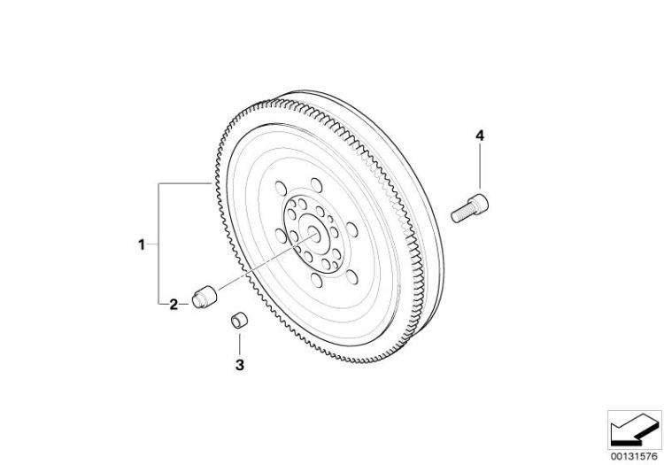 Flywheel / Twin Mass Flywheel ->47739113531