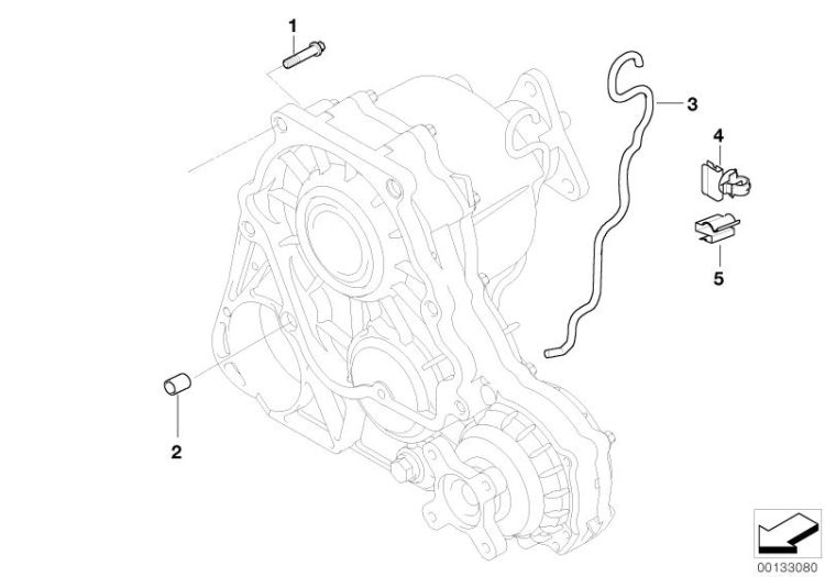 Transmission mounting parts ->47640270014