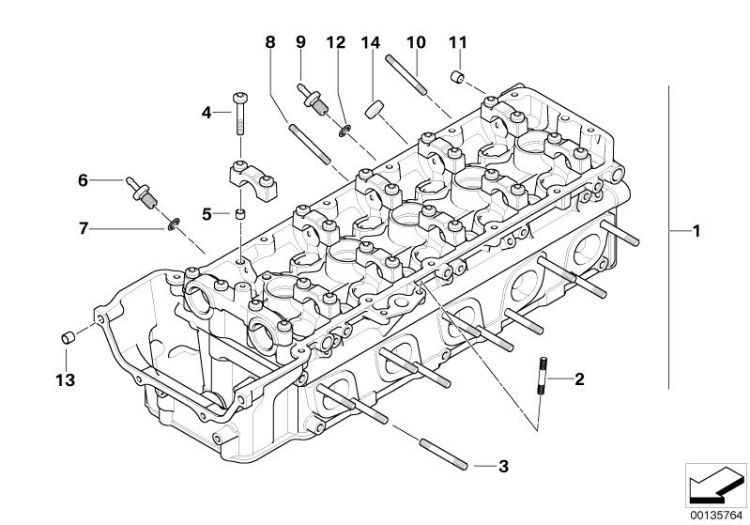 Cylinder head ->48421113685