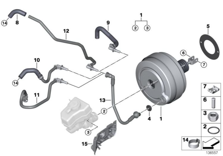 Power brake unit depression ->48820341481