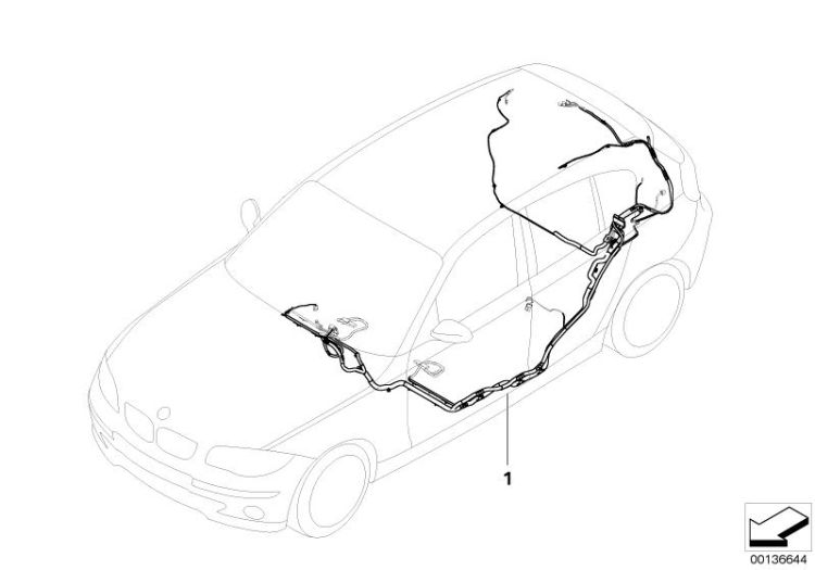 Audio wiring harness ->48922651489