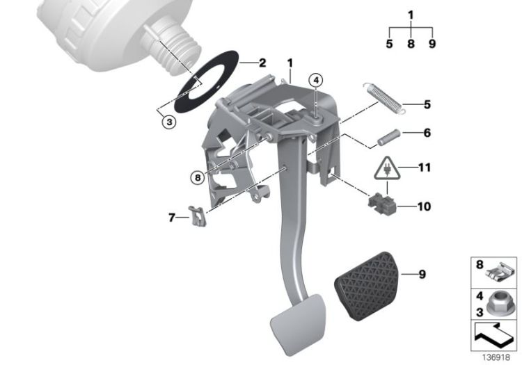 Pedal assembly ->48480350294