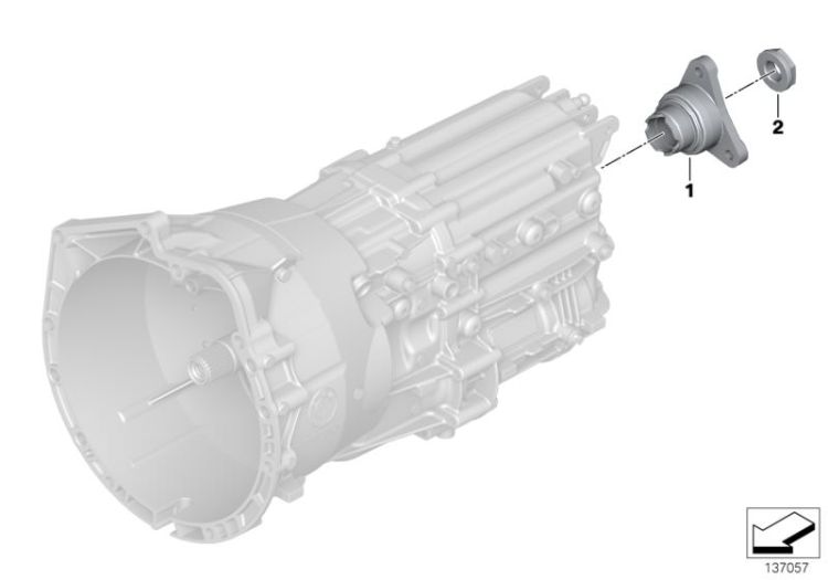 GS6-53BZ/DZ Drive-/Output shaft ->47619230967