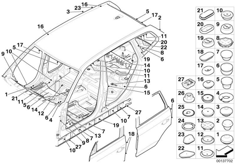 Sealing cap/plug ->