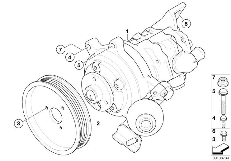 Lenkhilfepumpe/DynamicDrive/Aktivlenkung ->47756321459