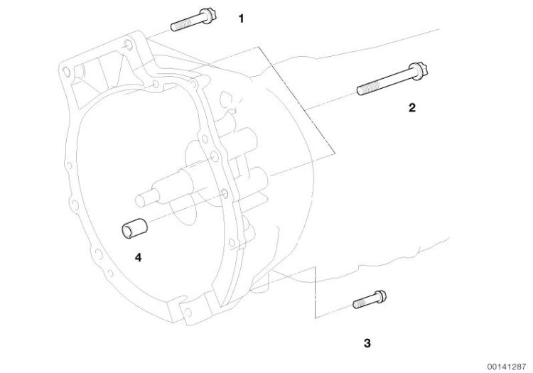 Gearbox mounting ->53261241253