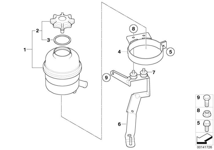 Oil carrier / Single parts ->48421321555