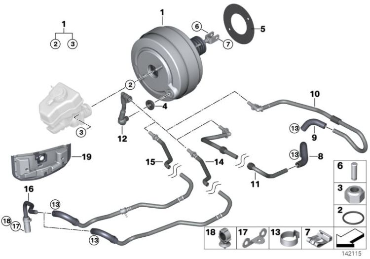 Power brake unit depression ->48481341482