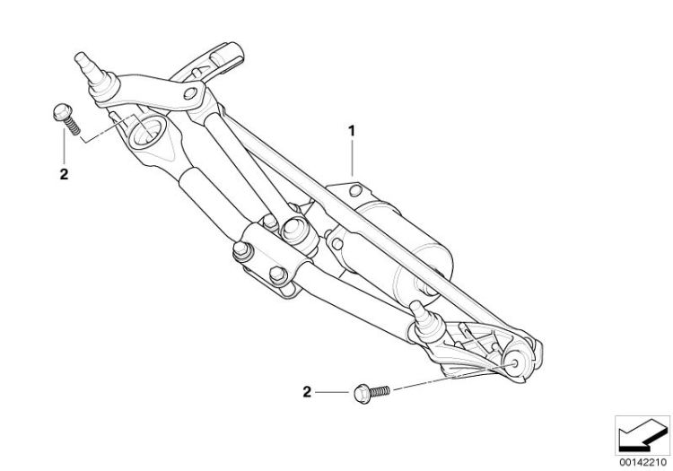 Wiper system, complete ->48480611955