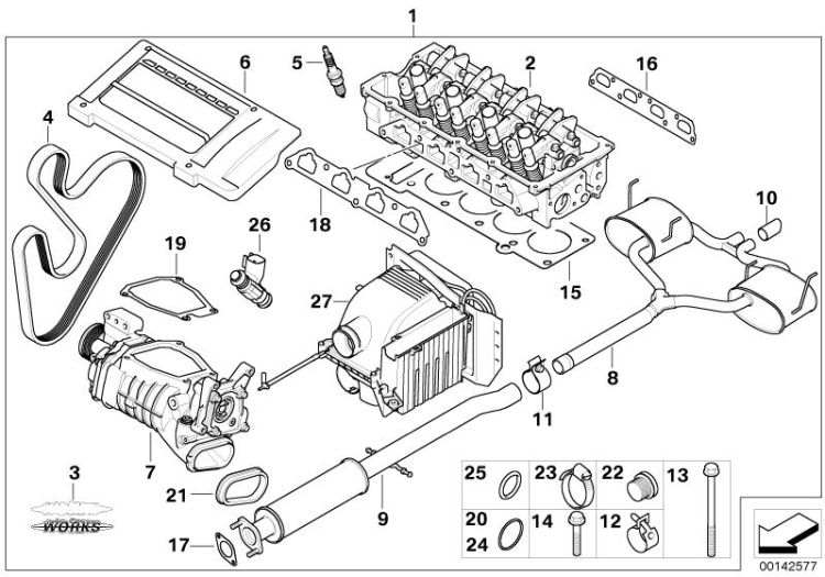 JCW Tuningkit 210 HP ->48015030025