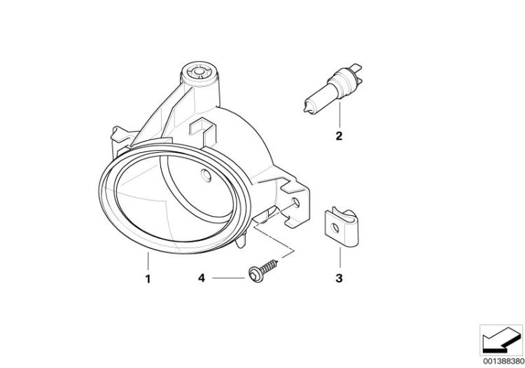 Fog lamp M-Technik ->47750630879