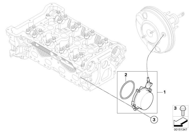 Vacuum pump with tubes ->50618113918