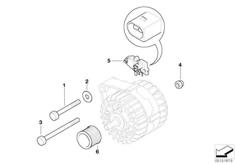 Generator, individual parts ->48421120984